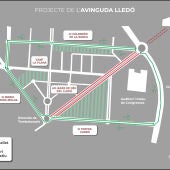  Empiezan los cortes de la avenida Lledó de Castelló