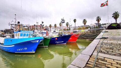 Imagen del puerto de Santurtzi