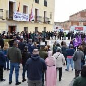 Concentración de repulsa en el Ayuntamiento de Tarancón este martes