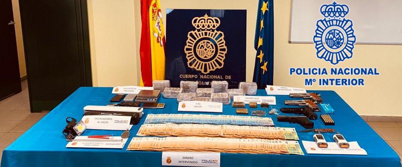 Golpe al menudeo de hachís en Gijón Golpe al menudeo de hachís en Gijón
