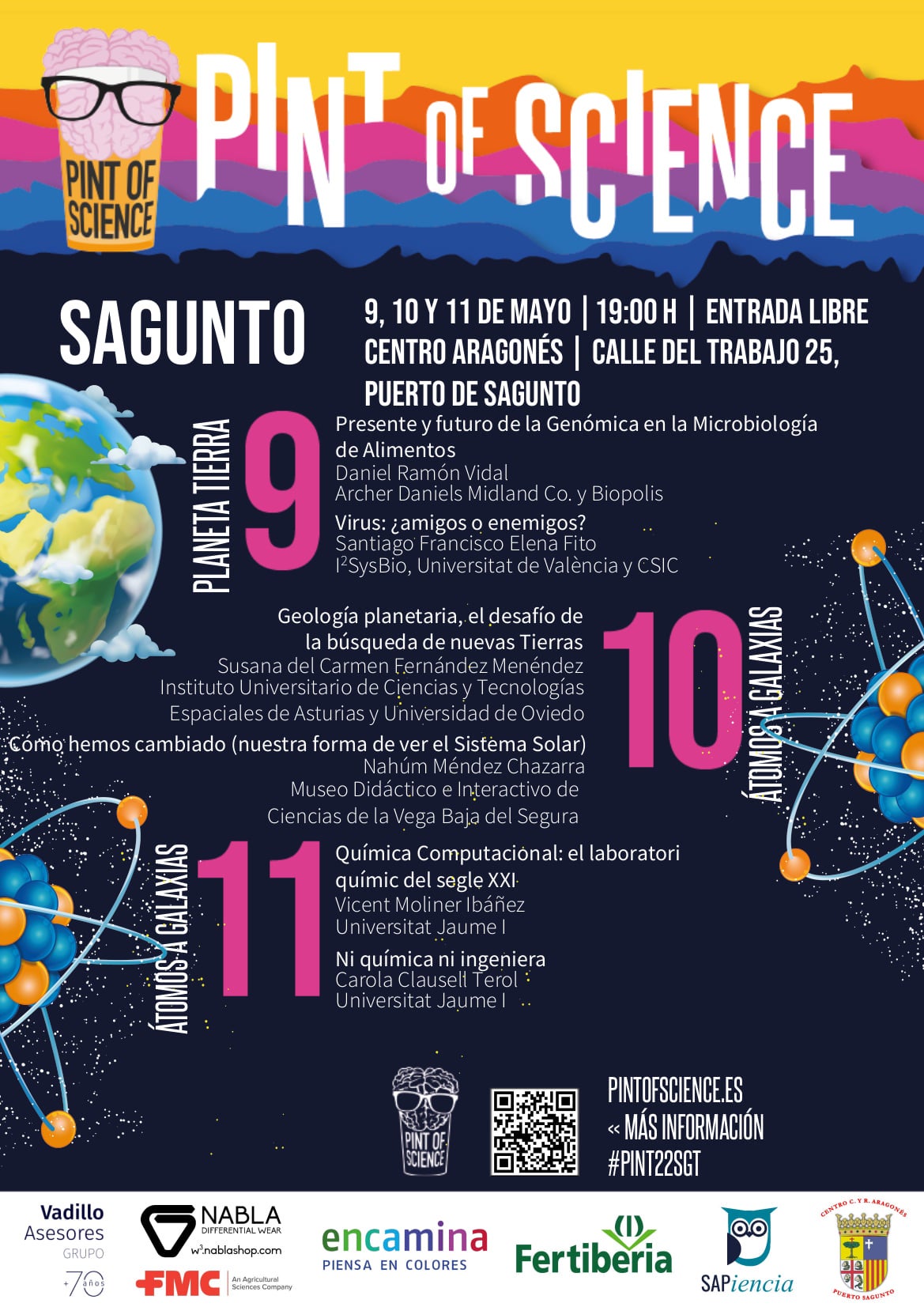 Pint of Science vuelve a Sagunto con seis charlas de divulgación científica Pint of Science vuelve a Sagunto con seis charlas de divulgación científica