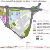 Plan regional para la ampliación del Hospital de Segovia
