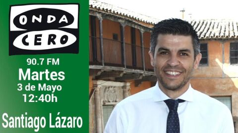 Comparecencia Santiago L&aacute;zaro en mayo 
