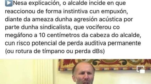 Alcalde de Ourense Gonzalo P&eacute;rez J&aacute;come 