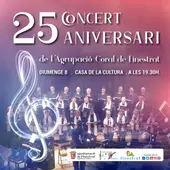 La Agrupació Coral de Finestrat celebra su 25 aniversario. La Agrupació Coral de Finestrat celebra su 25 aniversario.
