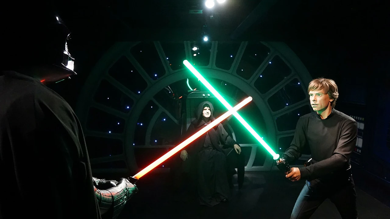 Figuras de cera de Star Wars.