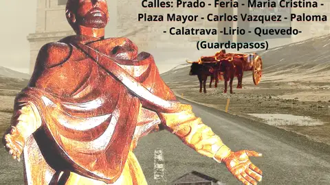 Cartel de la procesión extraordinaria de San Isidro en Ciudad Real Cartel de la procesión extraordinaria de San Isidro en Ciudad Real