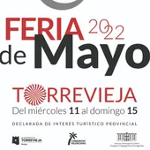 Torrevieja presenta su feria de mayo 2022 en el recinto portuario del 11 al 15 de mayo Torrevieja presenta su feria de mayo 2022 en el recinto portuario del 11 al 15 de mayo