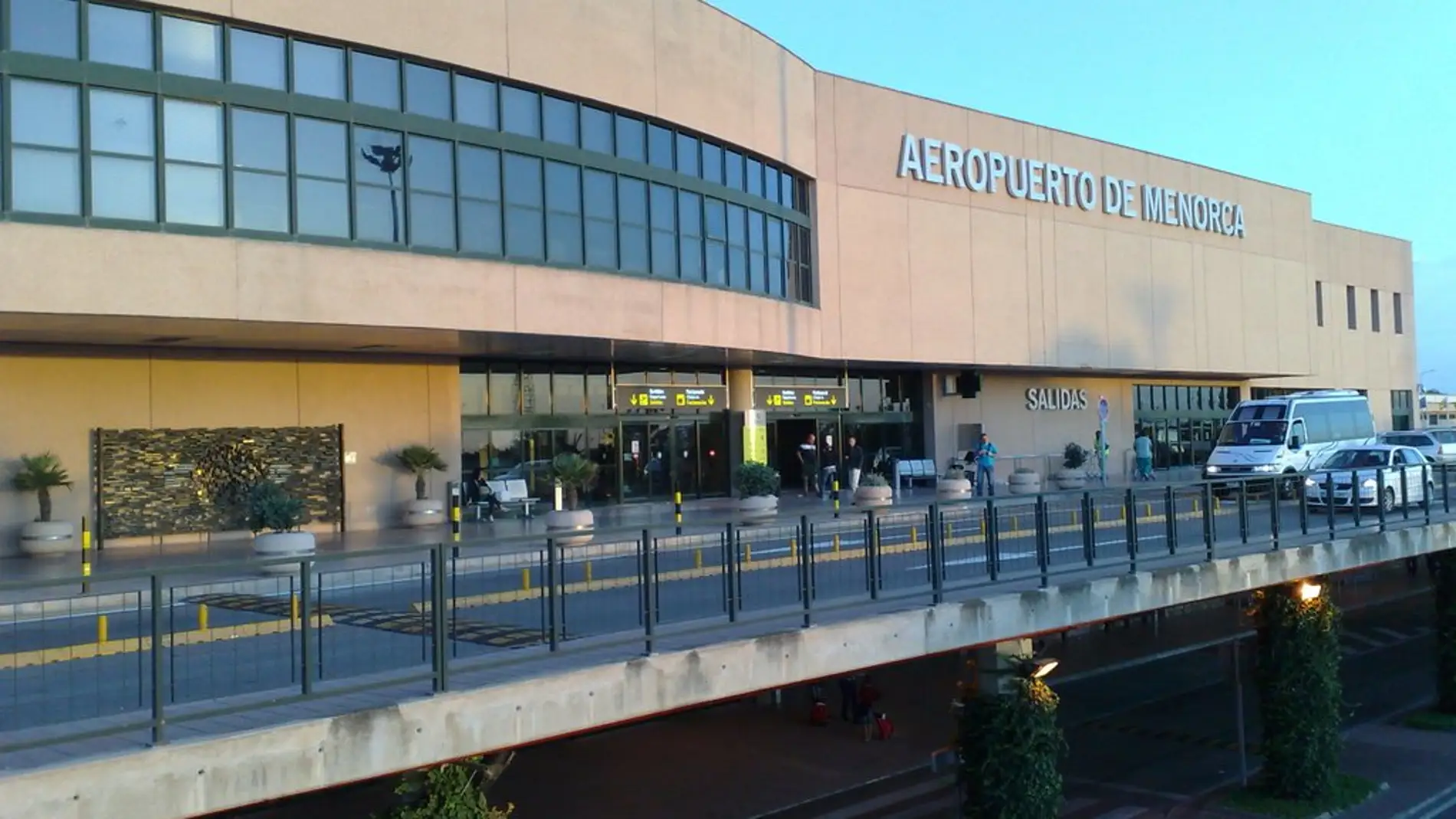 Aeropuerto de Menorca. 