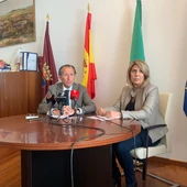 Rueda de prensa hoy en el Ayuntamiento de Chiclana Rueda de prensa hoy en el Ayuntamiento de Chiclana