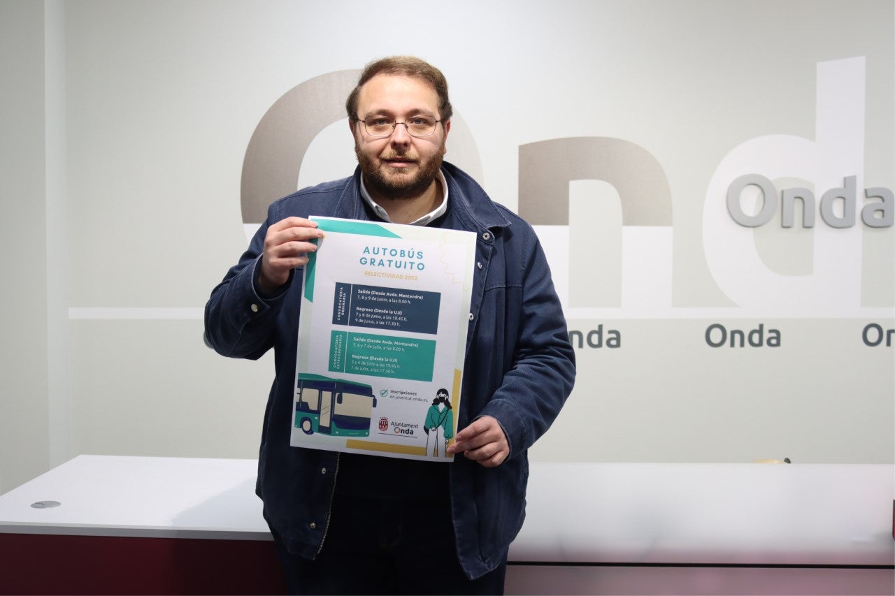 Un bus gratuito trasladará a los estudiantes de Onda a la UJI por selectividad Un bus gratuito trasladará a los estudiantes de Onda a la UJI por selectividad