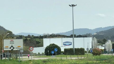 Factor&iacute;a de Danone en Salas (Asturias)