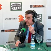 Martínez Arroyo en el stand de Onda Cero en FENAVIN Martínez Arroyo en el stand de Onda Cero en FENAVIN