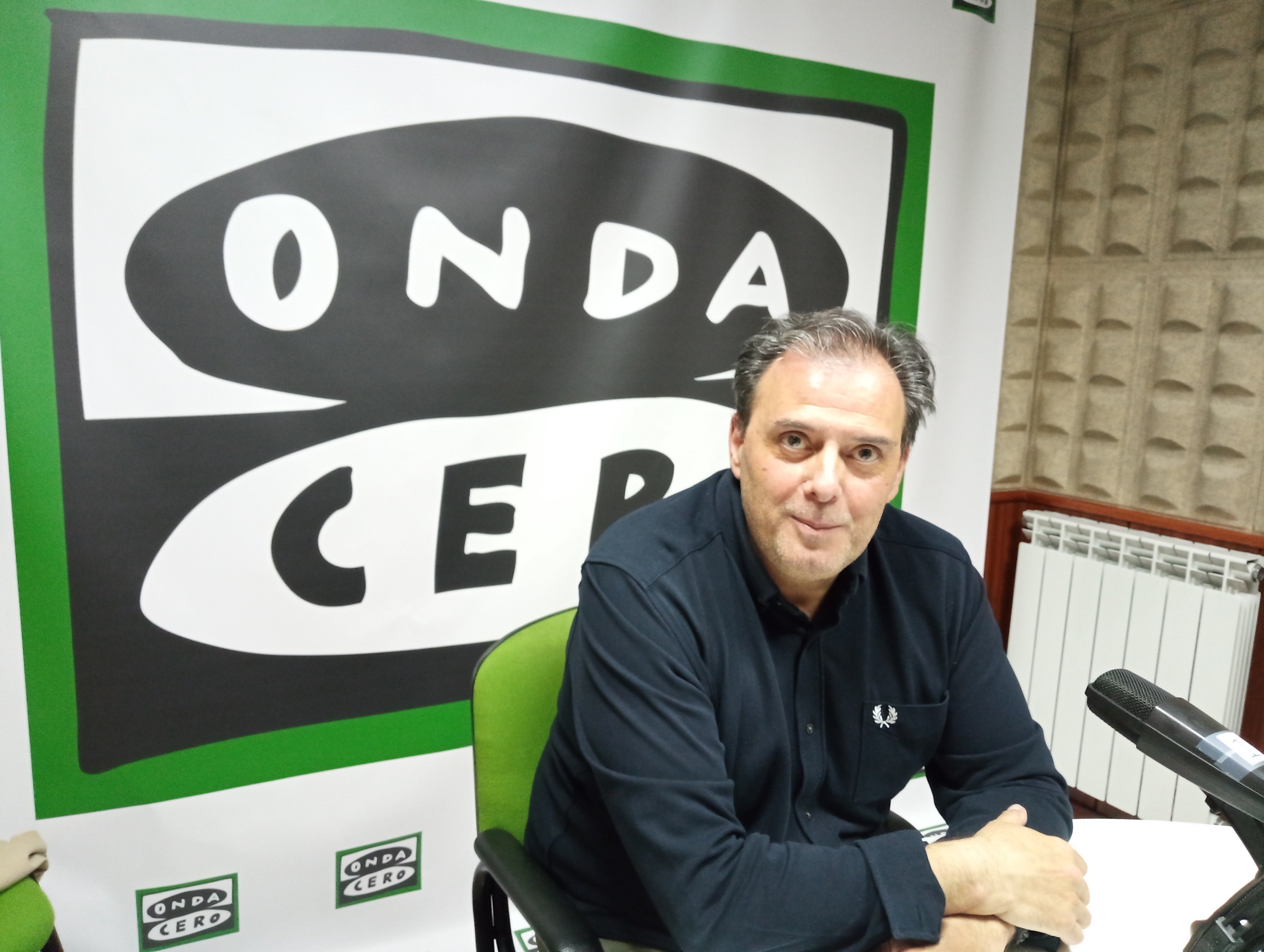 Pedro Tortajada en la Cadena de turolenses Pedro Tortajada en la Cadena de turolenses