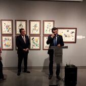 Acto de presentación de la exposición "Dalí Picasso Miró. Conquistar los sueños' en la Fundación Cajasol