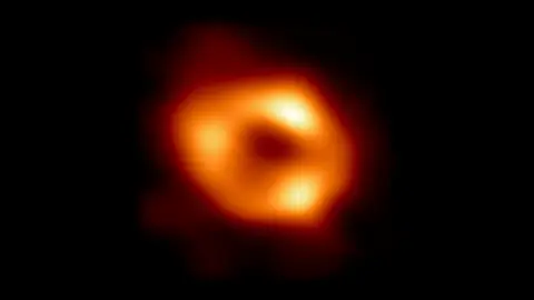 Imagen del agujero negro Sagitario A