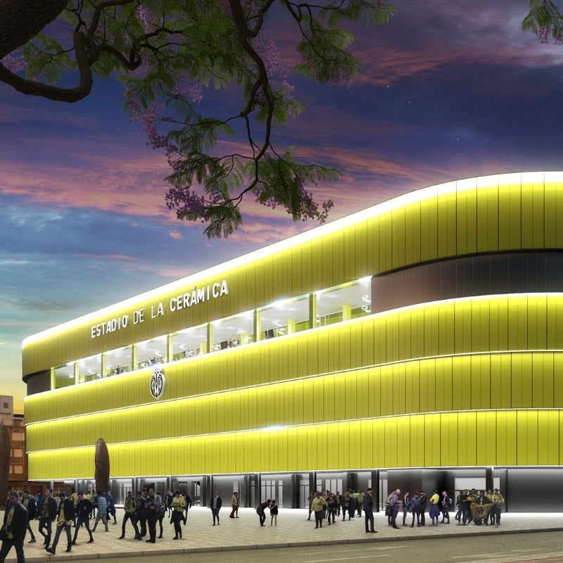 Así será el "nuevo" estadio del Villarreal Así será el "nuevo" estadio del Villarreal