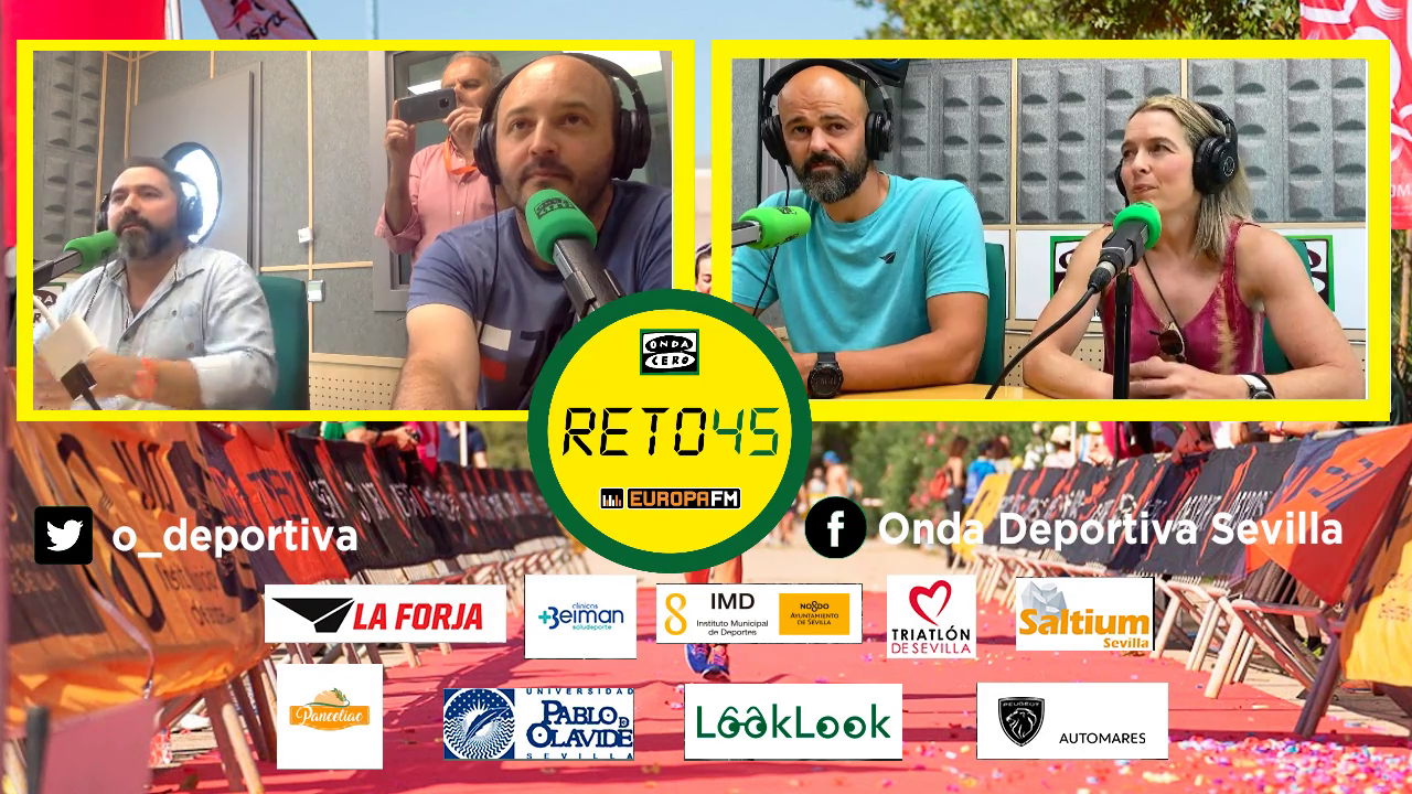 La recta final del Reto: Antonio Martínez (La Forja) y Noemí Rivas, participante La recta final del Reto: Antonio Martínez (La Forja) y Noemí Rivas, participante