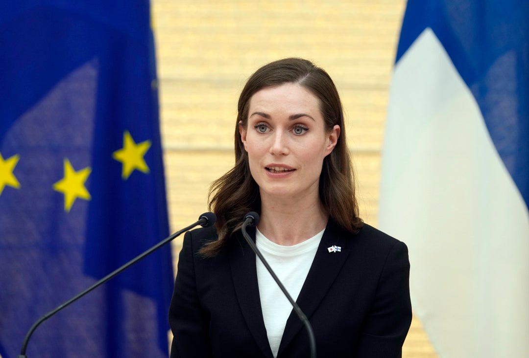 El presidente y la primera ministra de Finlandia apoyan el ingreso en la OTAN El presidente y la primera ministra de Finlandia apoyan el ingreso en la OTAN