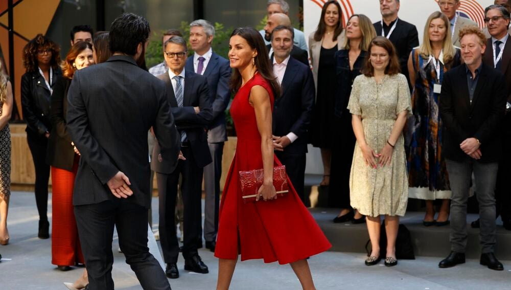 La reina Letizia asiste al foro Spain Film Commision | Foto: EFE/Chema Moya