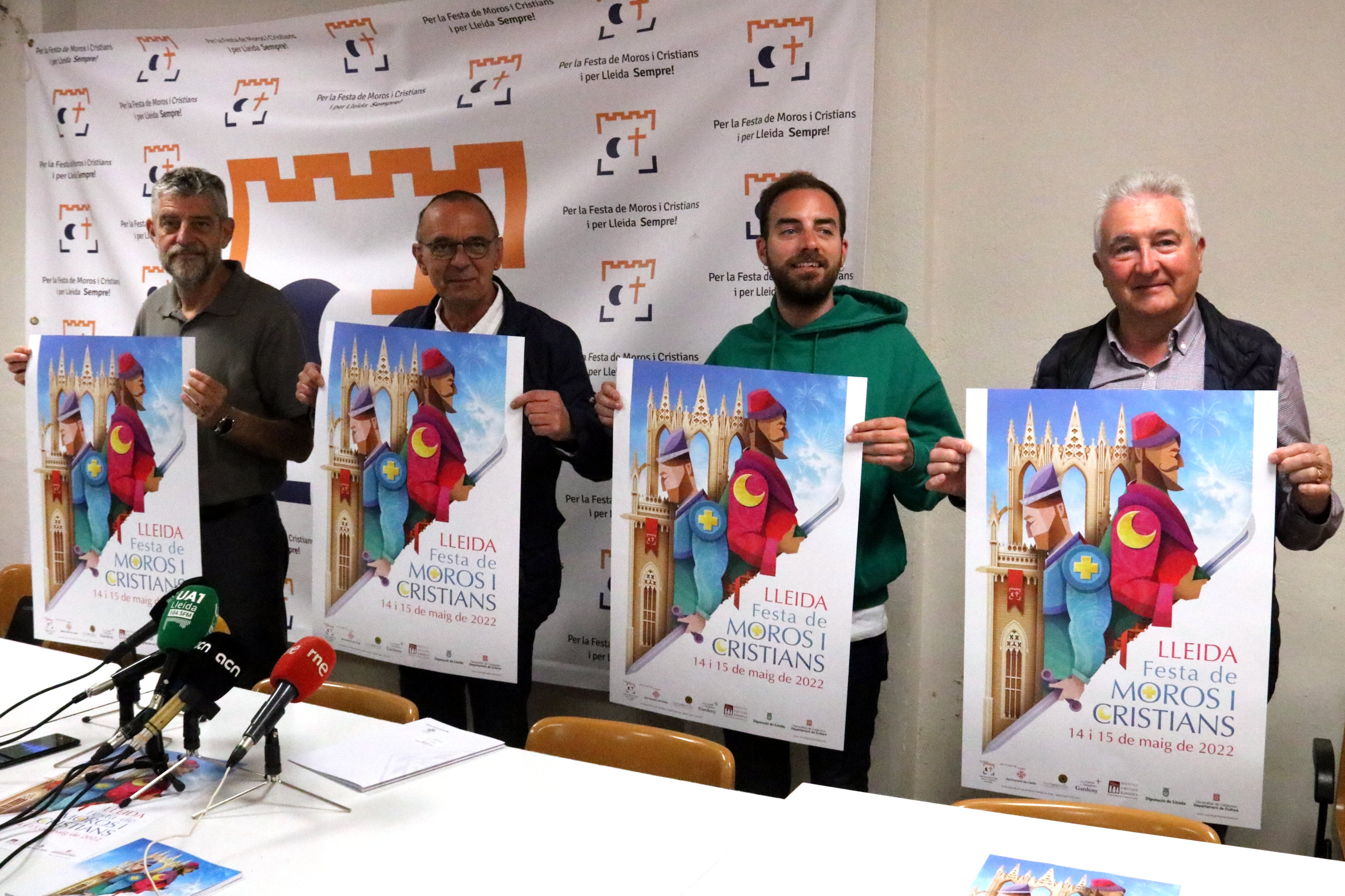 Torna la Festa de Moros i Cristians de Lleida recuperant tots els actes i espais Torna la Festa de Moros i Cristians de Lleida recuperant tots els actes i espais