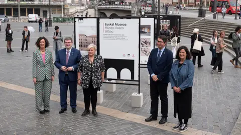 Inauguración de la exposición del Museo Vasco Inauguración de la exposición del Museo Vasco