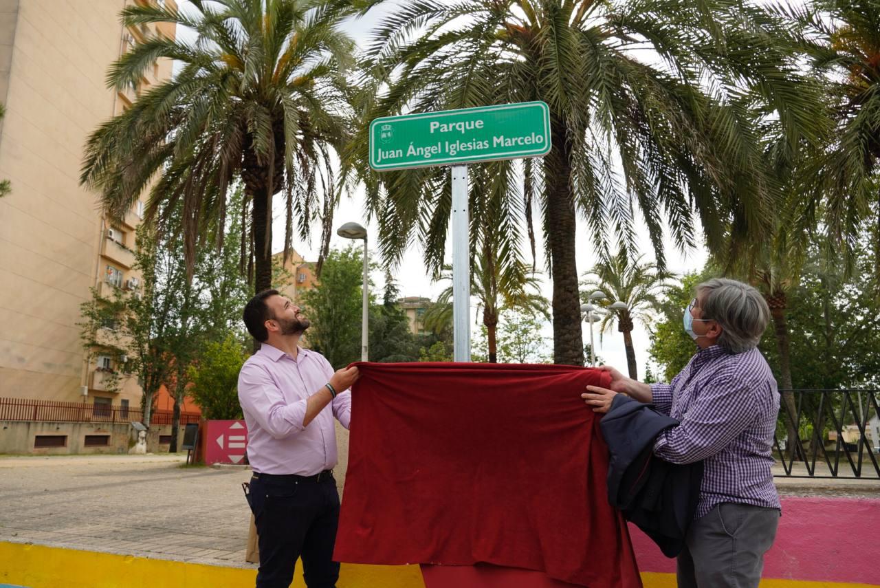 El alcalde Juan Iglesias Marcelo ya tiene su parque El alcalde Juan Iglesias Marcelo ya tiene su parque