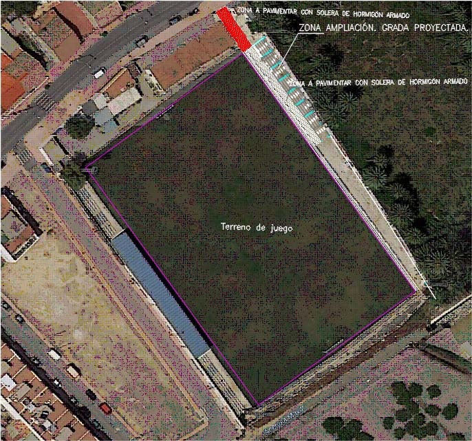 El Ayuntamiento de Callosa de Segura construye un nuevo graderío en el estadio El Palmeral El Ayuntamiento de Callosa de Segura construye un nuevo graderío en el estadio El Palmeral