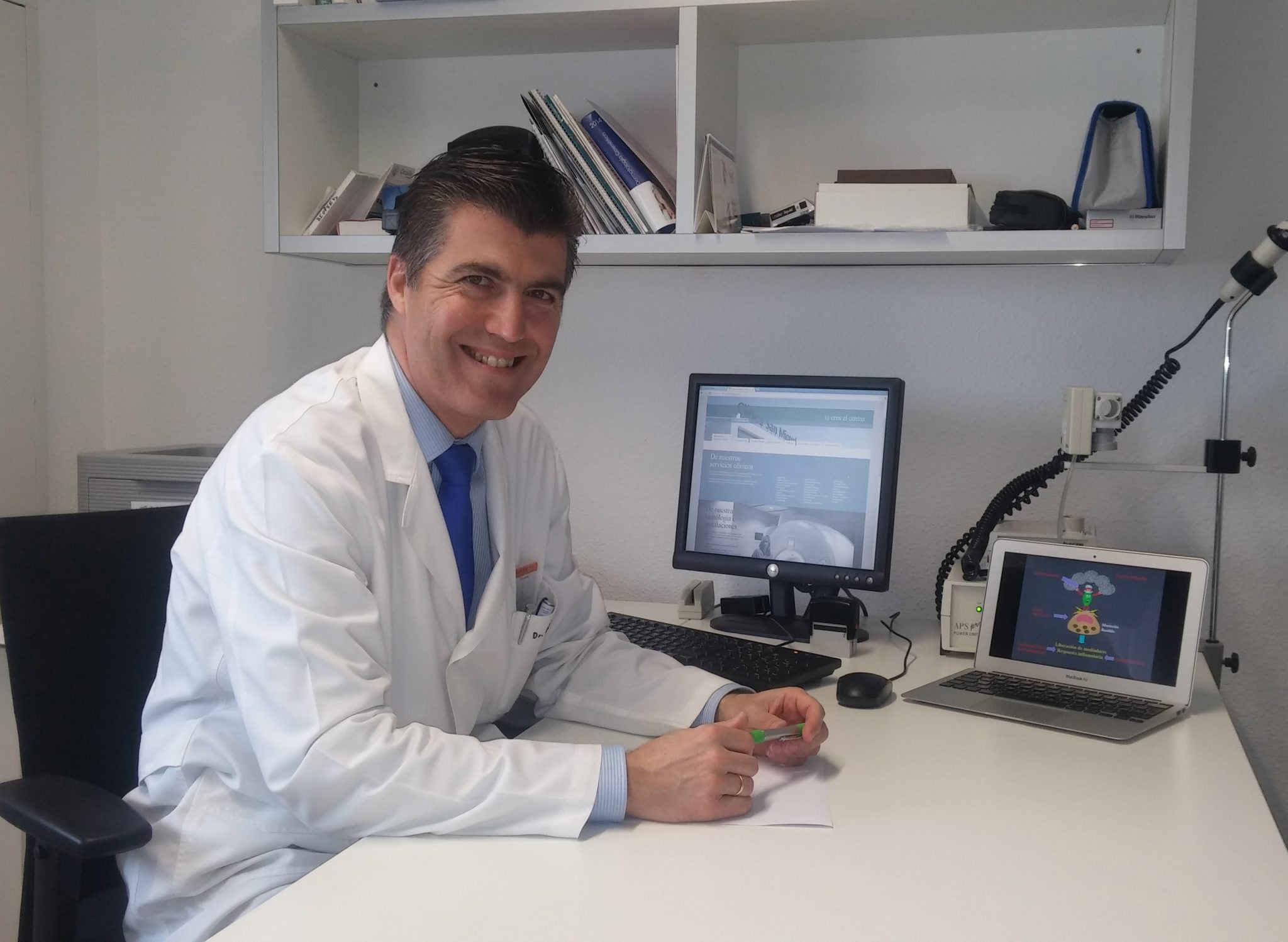 Alfredo Resano: "El cambio climático está influyendo en las alergias" Alfredo Resano: "El cambio climático está influyendo en las alergias"