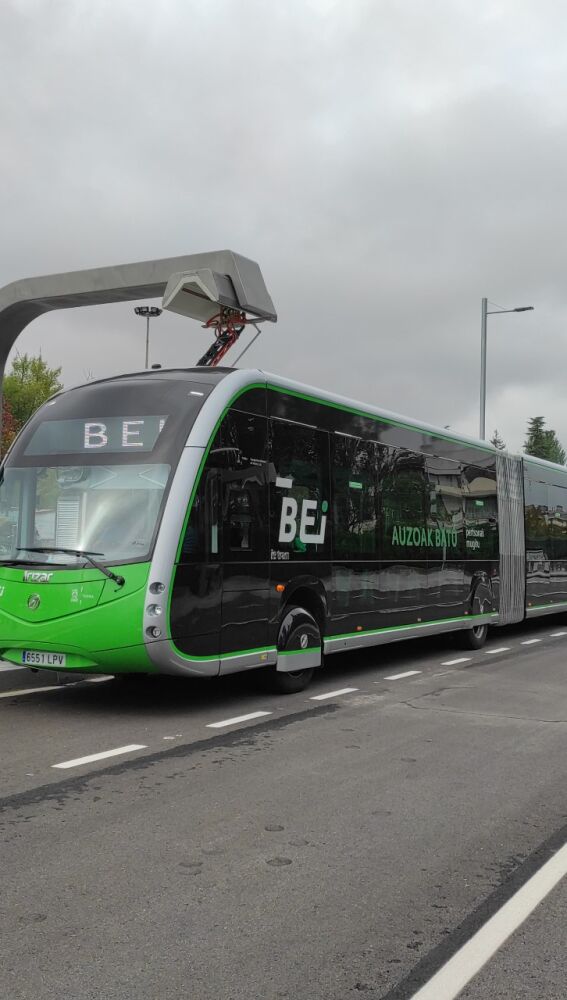 Un ejemplo del autobús BTR