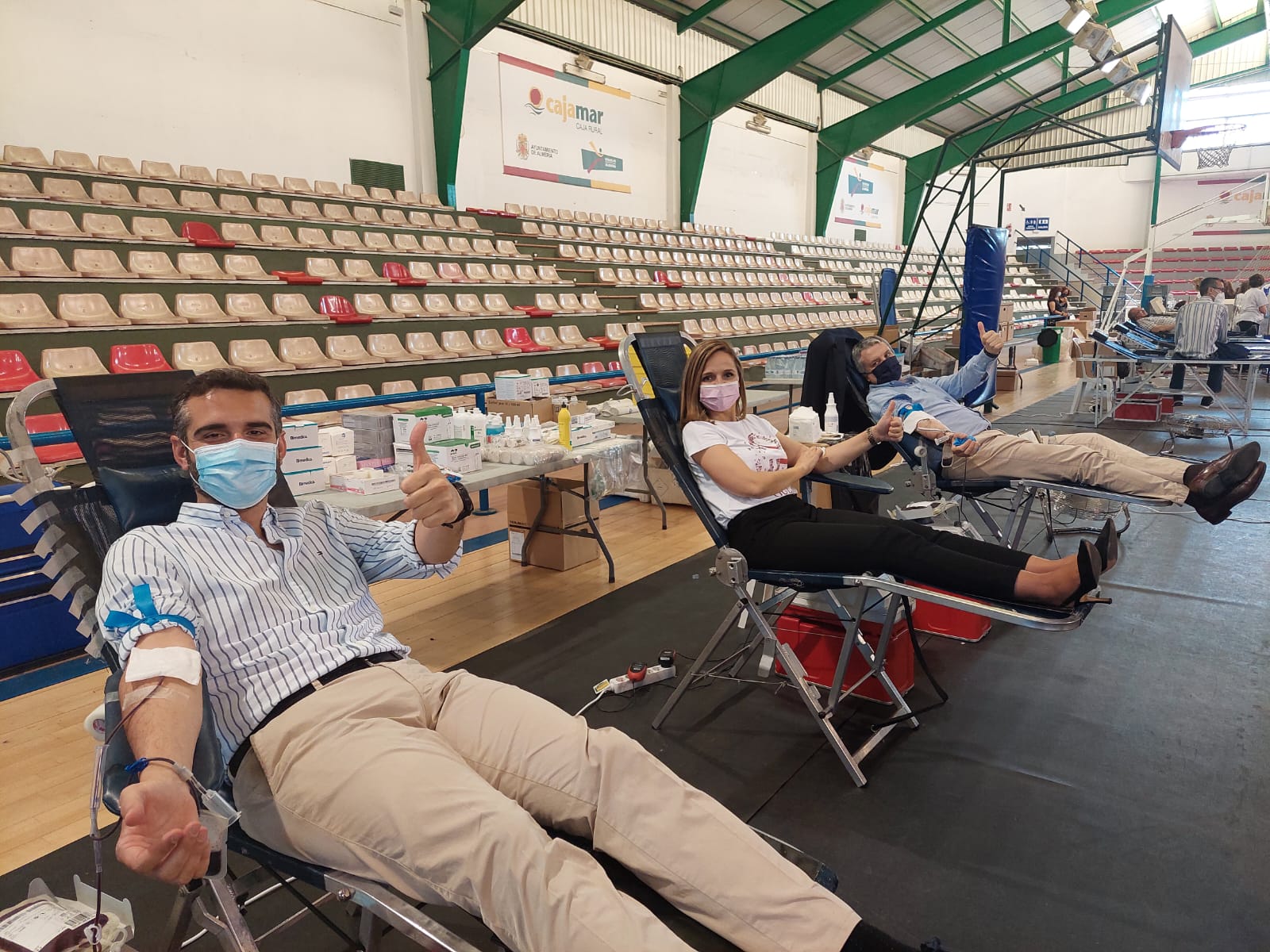 Llamamiento masivo para donar sangre en la XIV Maratón del Rafael Florido Llamamiento masivo para donar sangre en la XIV Maratón del Rafael Florido