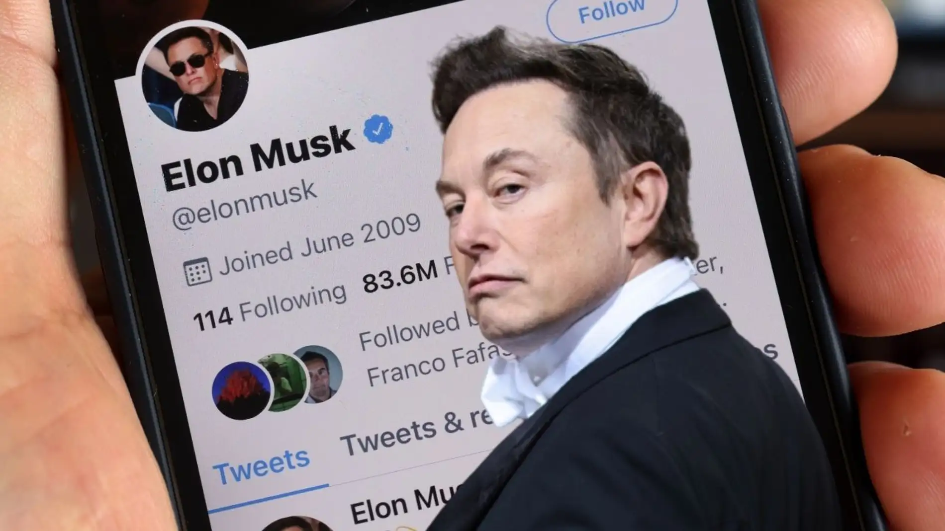 Elon Musk suspende temporalmente la compra de Twitter | Fotos: Getty Images / Montaje: Onda Cero