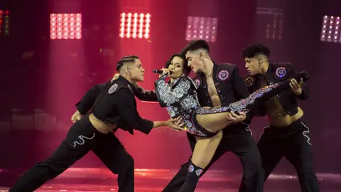 La actuación de Chanel en Eurovisión consigue un millón de visualizaciones en menos de 24 horas 