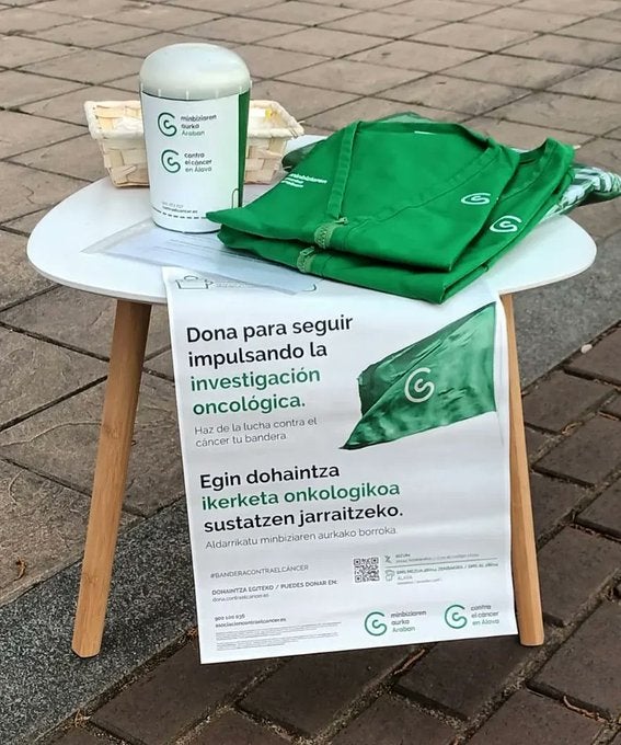 Llega este fin de semana la cuestación anual de la Asociación Contra el Cáncer de Álava Llega este fin de semana la cuestación anual de la Asociación Contra el Cáncer de Álava