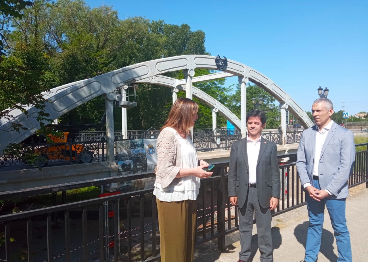 El Puente de San Miguel será transitable a principios de junio El Puente de San Miguel será transitable a principios de junio