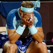 Rafa Nadal en Roma
