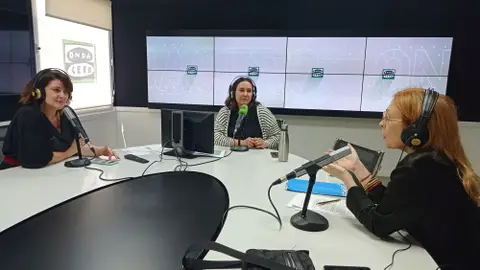 Fabiana Finetto, Charo Mora i Miriam Franch Fabiana Finetto, Charo Mora i Miriam Franch