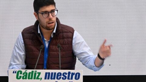 Gonzalo Oliver, presidente de NNGG de C&aacute;diz