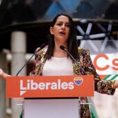La presidenta de Cs, Inés Arrimadas, en Córdoba