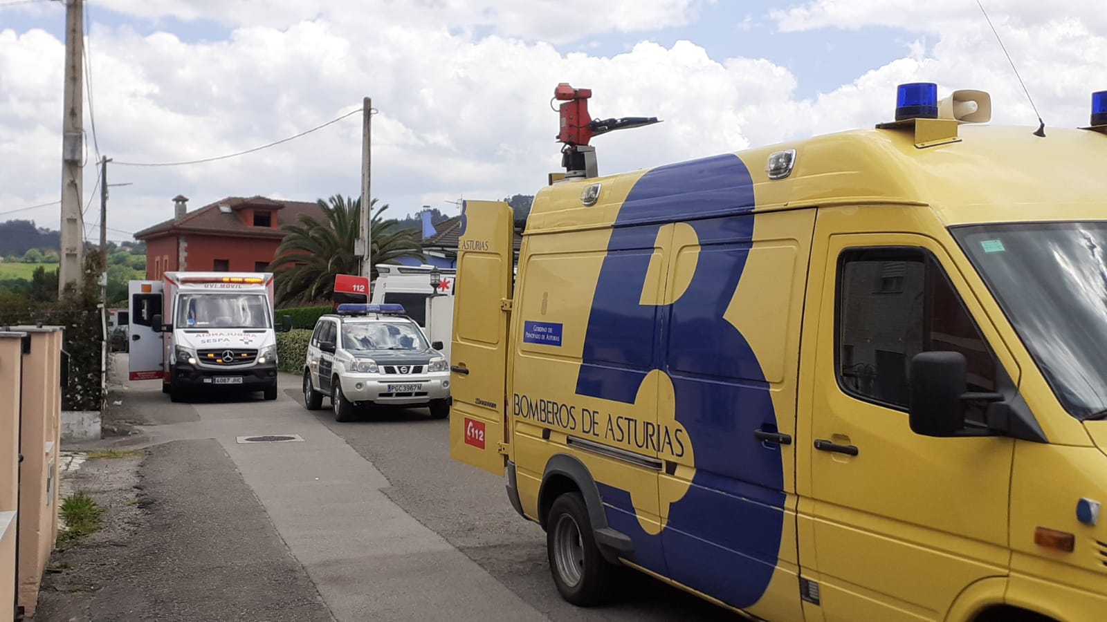 Siguen en estado muy grave los tres heridos por inhalación de monóxido de carbono de Grado Siguen en estado muy grave los tres heridos por inhalación de monóxido de carbono de Grado