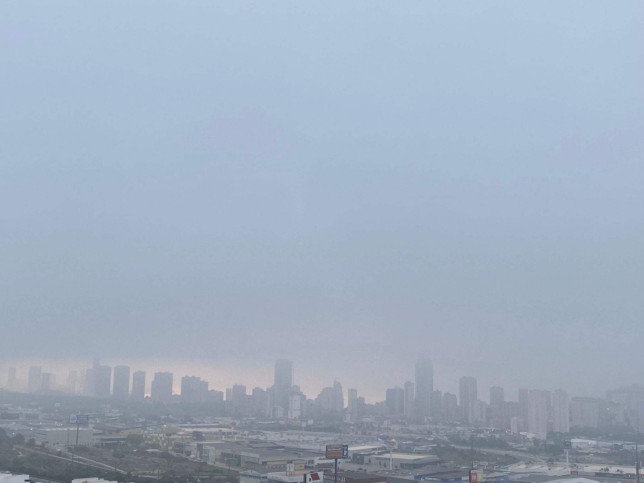 Niebla para comenzar el miércoles en la Marina Baixa Niebla para comenzar el miércoles en la Marina Baixa