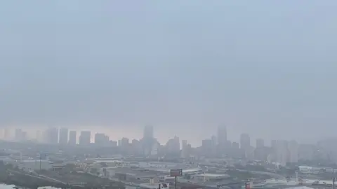 benidorm marina baixa niebla benidorm marina baixa niebla