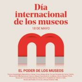 Cartel del Día Internacional de los Museos en Gijón