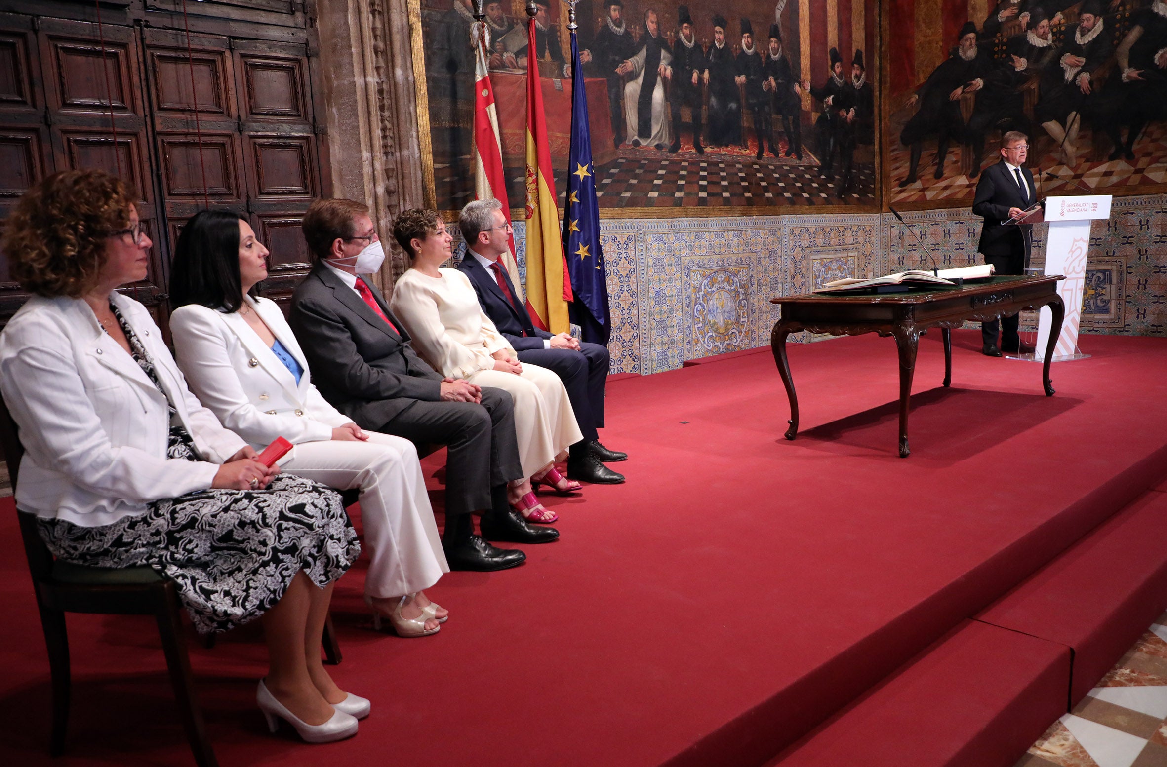 Ximo Puig asegura que los cambios en el Consell favorecerán relanzar la Comunitat Valenciana frente a los retos del futuro Ximo Puig asegura que los cambios en el Consell favorecerán relanzar la Comunitat Valenciana frente a los retos del futuro