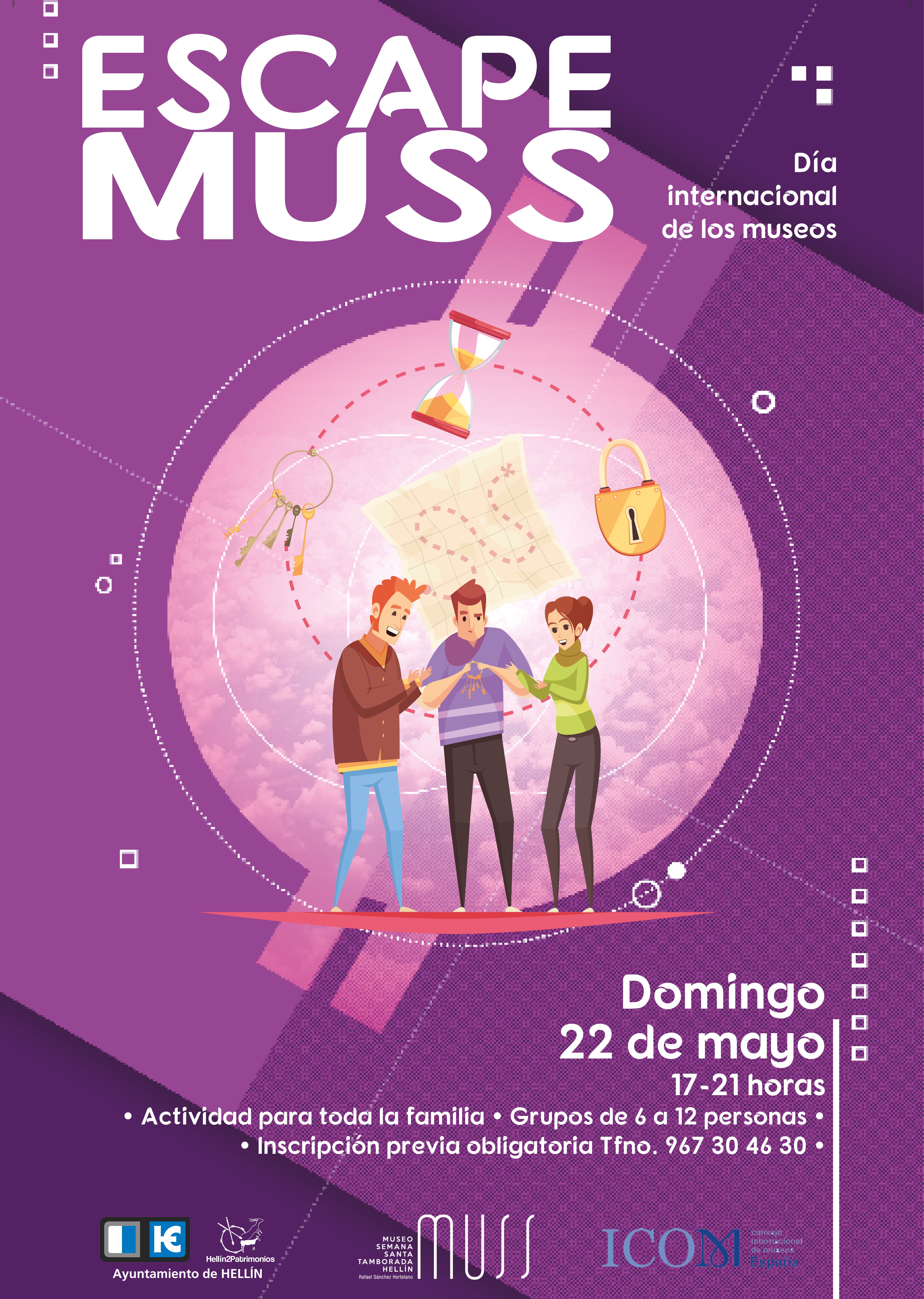 Escape room en Hellín para celebrar el Día Internacional de los museos Escape room en Hellín para celebrar el Día Internacional de los museos