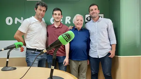 Paco Herrero, Felipe Canals, José Luis Maruenda y Monserrate Hernández. Paco Herrero, Felipe Canals, José Luis Maruenda y Monserrate Hernández.