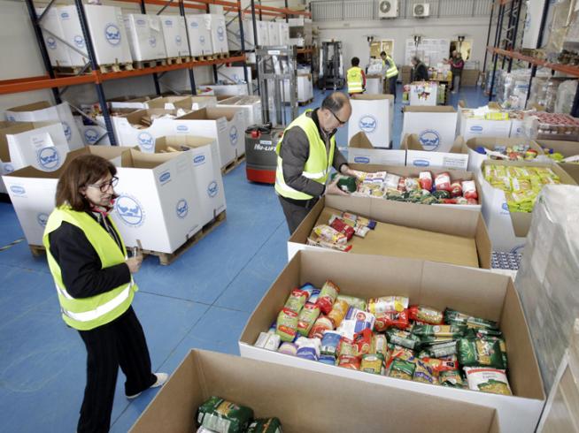 El banco de alimentos de Álava alerta de escasez por la subida de la cesta de la compra El banco de alimentos de Álava alerta de escasez por la subida de la cesta de la compra