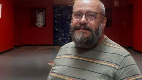 Javier Armentia, director del Planetario de Pamplona