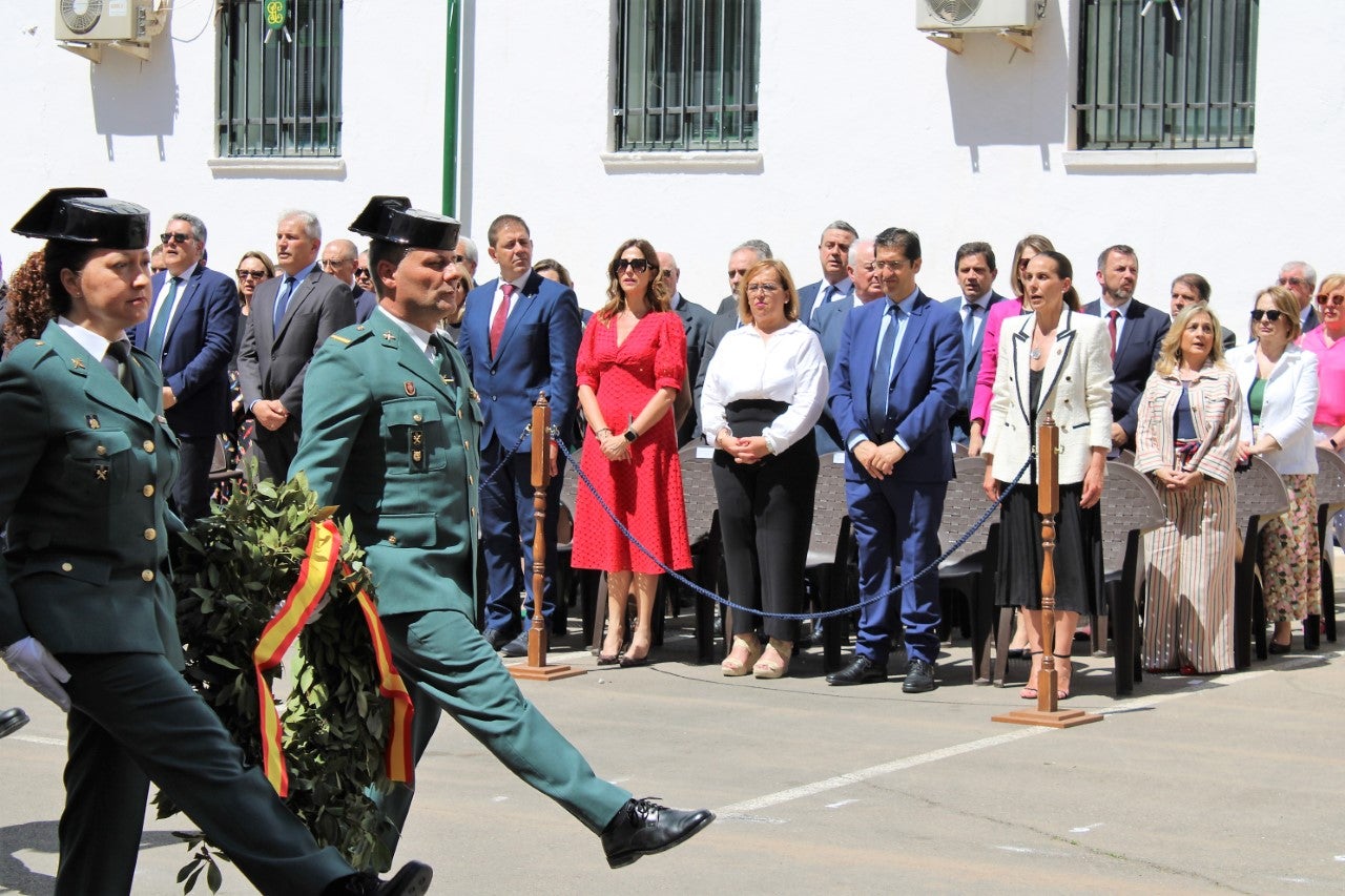 Homenaje y recuerdo a los agentes de la Guardia Civil de Ciudad Real fallecidos por la covid o en atentados Homenaje y recuerdo a los agentes de la Guardia Civil de Ciudad Real fallecidos por la covid o en atentados