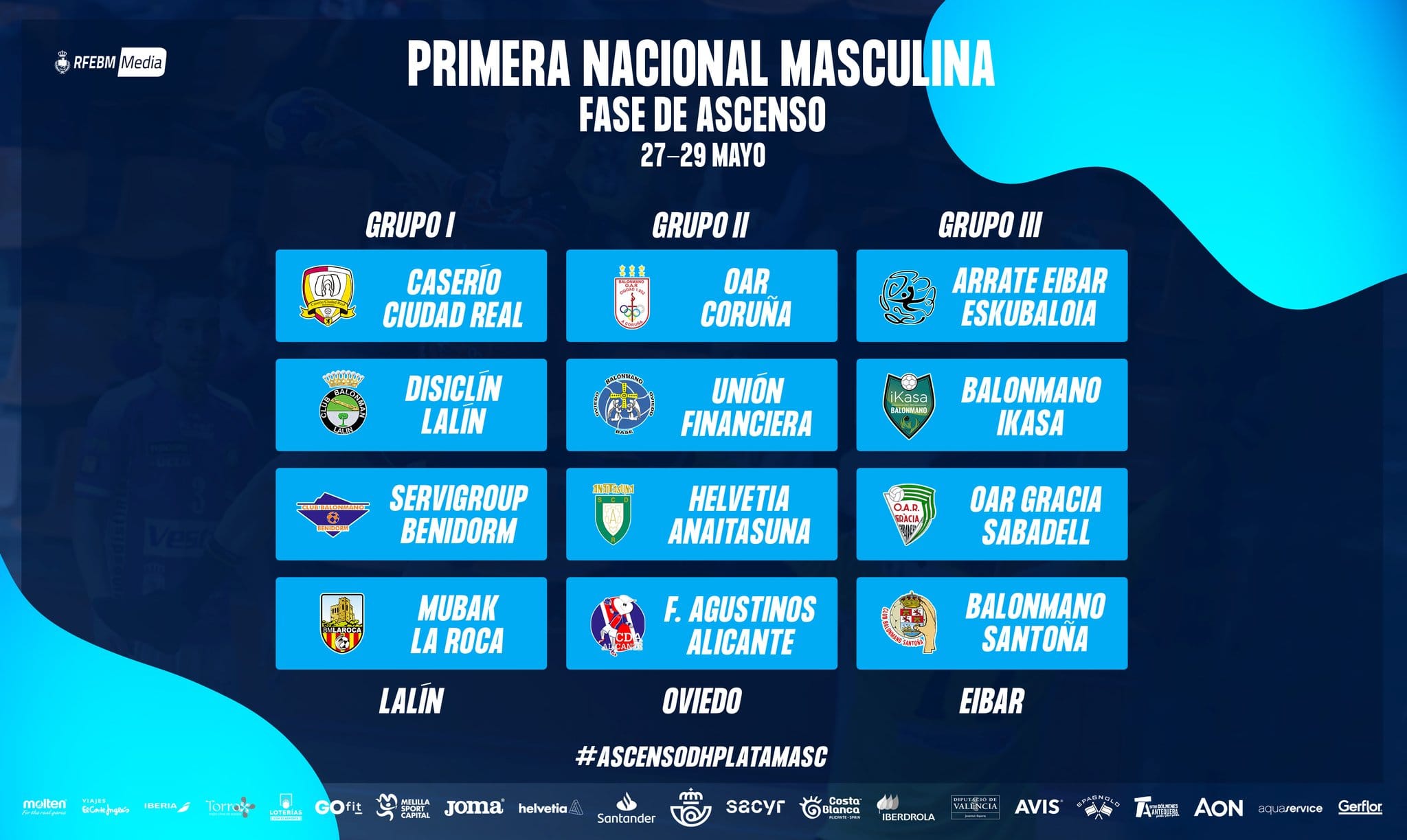 El Balonmano Benidorm de 1ª Nacional jugará en Galicia el Play Off El Balonmano Benidorm de 1ª Nacional jugará en Galicia el Play Off